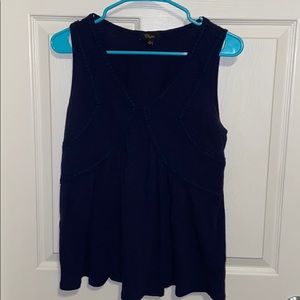 Navy Blue Tank Top